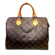 Louis Vuitton Vintage Pre-owned Canvas louis-vuitton-vskor Brown, Dam