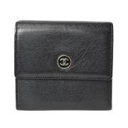 Chanel Vintage Pre-owned Laeder plnbcker Black, Dam