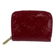 Louis Vuitton Vintage Pre-owned Laeder plnbcker Red, Dam