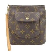 Louis Vuitton Vintage Pre-owned Canvas louis-vuitton-vskor Brown, Dam