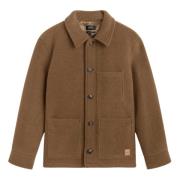 A.p.c. Brun Ulljacka Emile Patch Brown, Herr