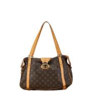 Louis Vuitton Vintage Pre-owned Canvas louis-vuitton-vskor Brown, Dam