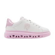 Karl Lagerfeld Vita Sneakers Kapri Kl64530N Kvinnor White, Dam