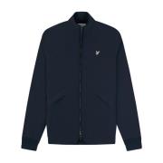 Lyle & Scott Deck Jacket - Stiligt ytterplagg för män Blue, Herr