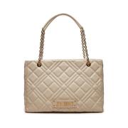 Love Moschino Ivory Väskor för Modeälskare Beige, Dam