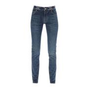 Celine Klassiska Denim Jeans för Vardagsbruk Blue, Dam