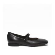 Guglielmo Rotta Svarta Loaferskor med Rem Black, Dam