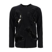 Comme des Garçons Stilren Sweatshirt för Män och Kvinnor Black, Herr