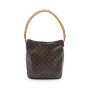 Louis Vuitton Vintage Pre-owned Canvas louis-vuitton-vskor Brown, Dam