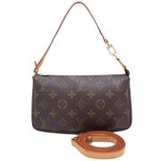 Louis Vuitton Vintage Pre-owned Canvas louis-vuitton-vskor Brown, Dam