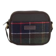 Barbour Contin Cross Body Väska i Classic Tartan Brown, Dam