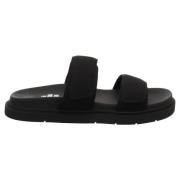 Ecoalf Svarta Sandaler Black, Dam