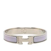 Hermès Vintage Pre-owned Metall armband Gray, Dam