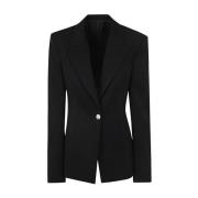 The Attico Svart Blazer Black, Dam