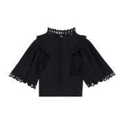 Isabel Marant Étoile ENoha Top Black, Dam