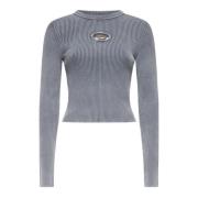 Diesel Vit Sweater Kollektion White, Dam