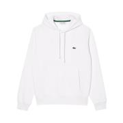 Lacoste Vit Zip Sweater Sportig Casual Stil White, Herr