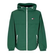 Tommy Hilfiger Grön Windbreaker med Dragkedja Green, Herr