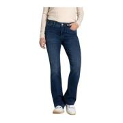 MAC Dream Boot Jeans Slim Fit Blue, Dam