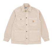 Carhartt Wip Stenfärgad Arbetsjacka Beige, Herr