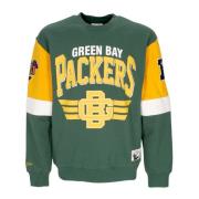 Mitchell & Ness Green Bay Packers Crewneck Sweatshirt Multicolor, Herr