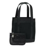 Gucci Vintage Pre-owned Tyg gucci-vskor Black, Dam