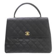 Chanel Vintage Pre-owned Laeder chanel-vskor Black, Dam