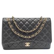 Chanel Vintage Pre-owned Laeder chanel-vskor Black, Dam