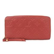 Louis Vuitton Vintage Pre-owned Laeder plnbcker Red, Dam