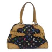 Louis Vuitton Vintage Pre-owned Canvas handvskor Multicolor, Dam