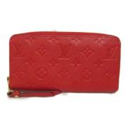 Louis Vuitton Vintage Pre-owned Laeder plnbcker Red, Dam