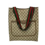 Gucci Vintage Pre-owned Canvas gucci-vskor Brown, Dam