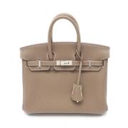 Hermès Vintage Pre-owned Laeder handvskor Beige, Dam