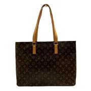 Louis Vuitton Vintage Pre-owned Canvas louis-vuitton-vskor Brown, Dam