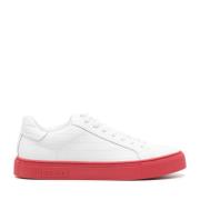 Hide&Jack Röda Sneakers Essence White, Herr