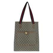 Gucci Vintage Pre-owned Canvas totevskor Beige, Herr