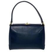 Gucci Vintage Pre-owned Laeder gucci-vskor Blue, Dam