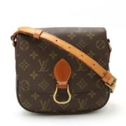 Louis Vuitton Vintage Pre-owned Canvas louis-vuitton-vskor Brown, Dam