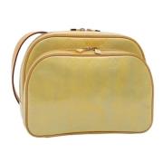 Louis Vuitton Vintage Pre-owned Laeder ryggsckar Beige, Dam