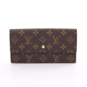 Louis Vuitton Vintage Pre-owned Laeder plnbcker Brown, Dam