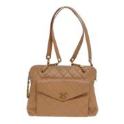 Chanel Vintage Pre-owned Laeder chanel-vskor Brown, Dam