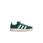 Adidas Campus Dark Green Sneakers Green, Dam