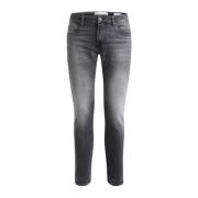 Guess Grå Skinny Fit Bomullsblandade Jeans Gray, Herr