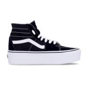 Vans Svart Hög Topp Snörsko Black, Dam