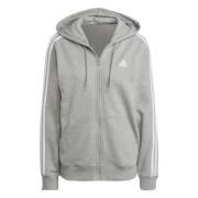 Adidas 3 Ränder French Terry R Hoodie Gray, Dam