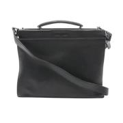 Fendi Vintage Pre-owned Laeder fendi-vskor Black, Dam