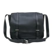 Hermès Vintage Pre-owned Laeder crossbodyvskor Black, Herr