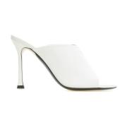 N21 Stiliga Mules med Unik Design White, Dam