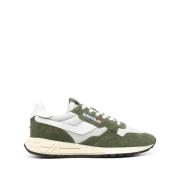 Autry Låg Medalist Sneakers Green, Dam