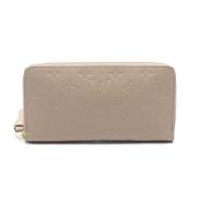 Louis Vuitton Vintage Pre-owned Laeder plnbcker Beige, Dam